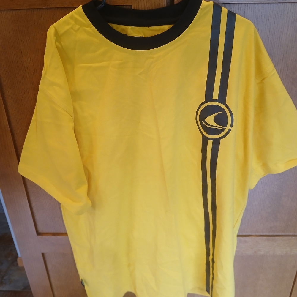 Ski-Doo, Yellow T-Shirt with Black Accents